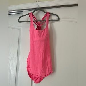 Lululemon Size 2 Workout Tank Pink
